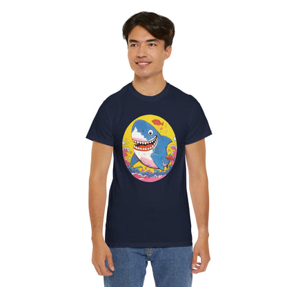 Shark Unisex Heavy Cotton Tee