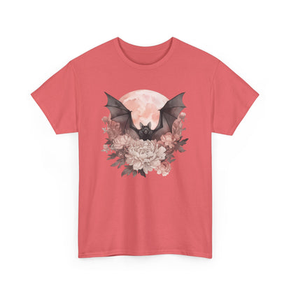 Strawberry Moon Bat Unisex Heavy Cotton Tee