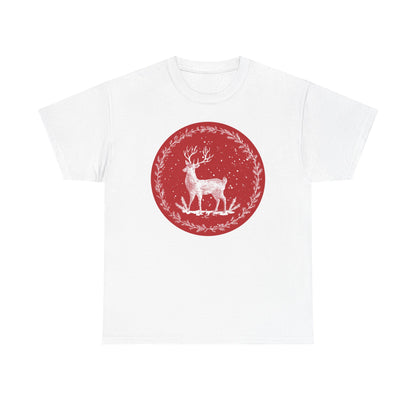 Rustic Deer Unisex Heavy Cotton Tee
