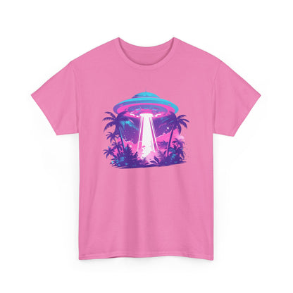 Tropical UFO Unisex Heavy Cotton Tee