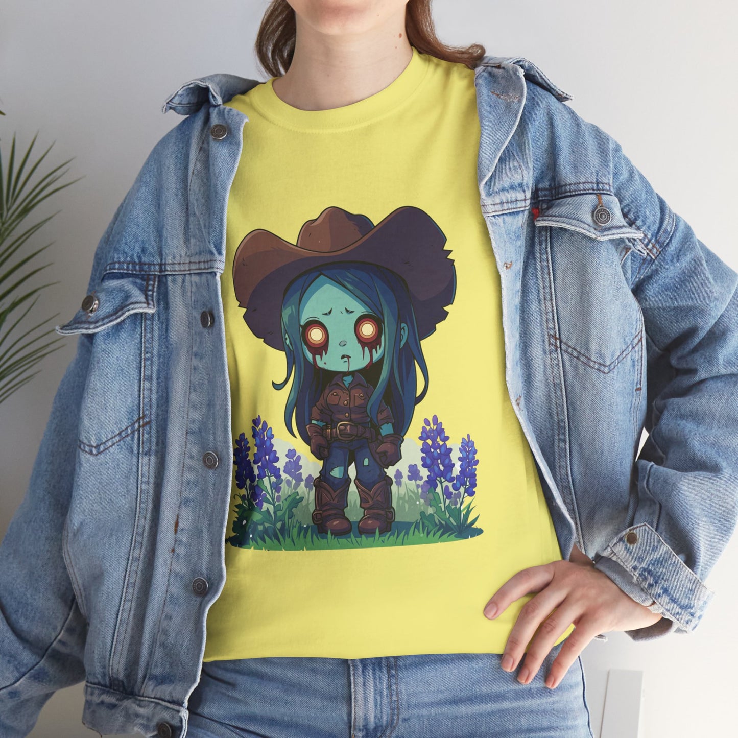 Texas Zombie Unisex Heavy Cotton Tee