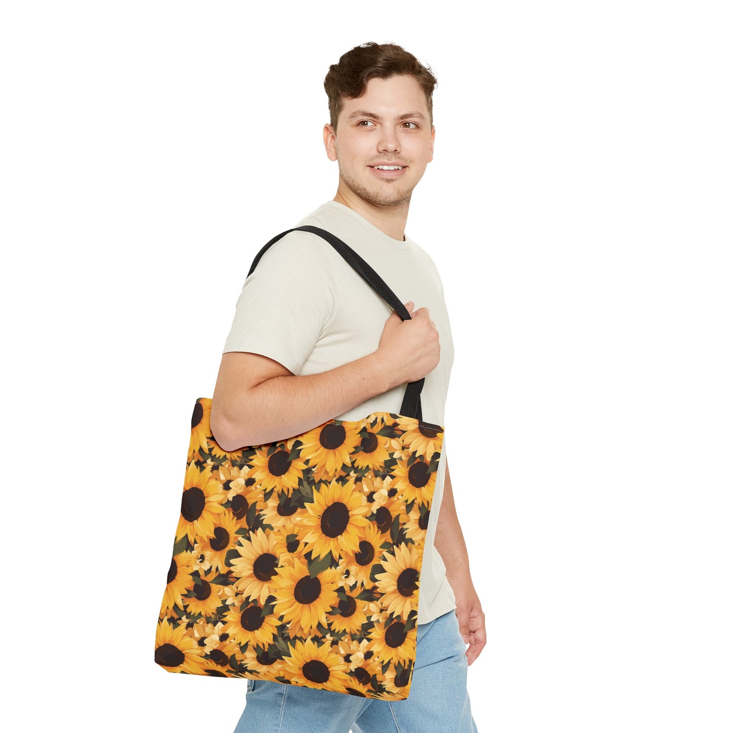 Sunflower Field Tote Bag (AOP)