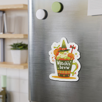 Witch's Brew Die-Cut Magnets