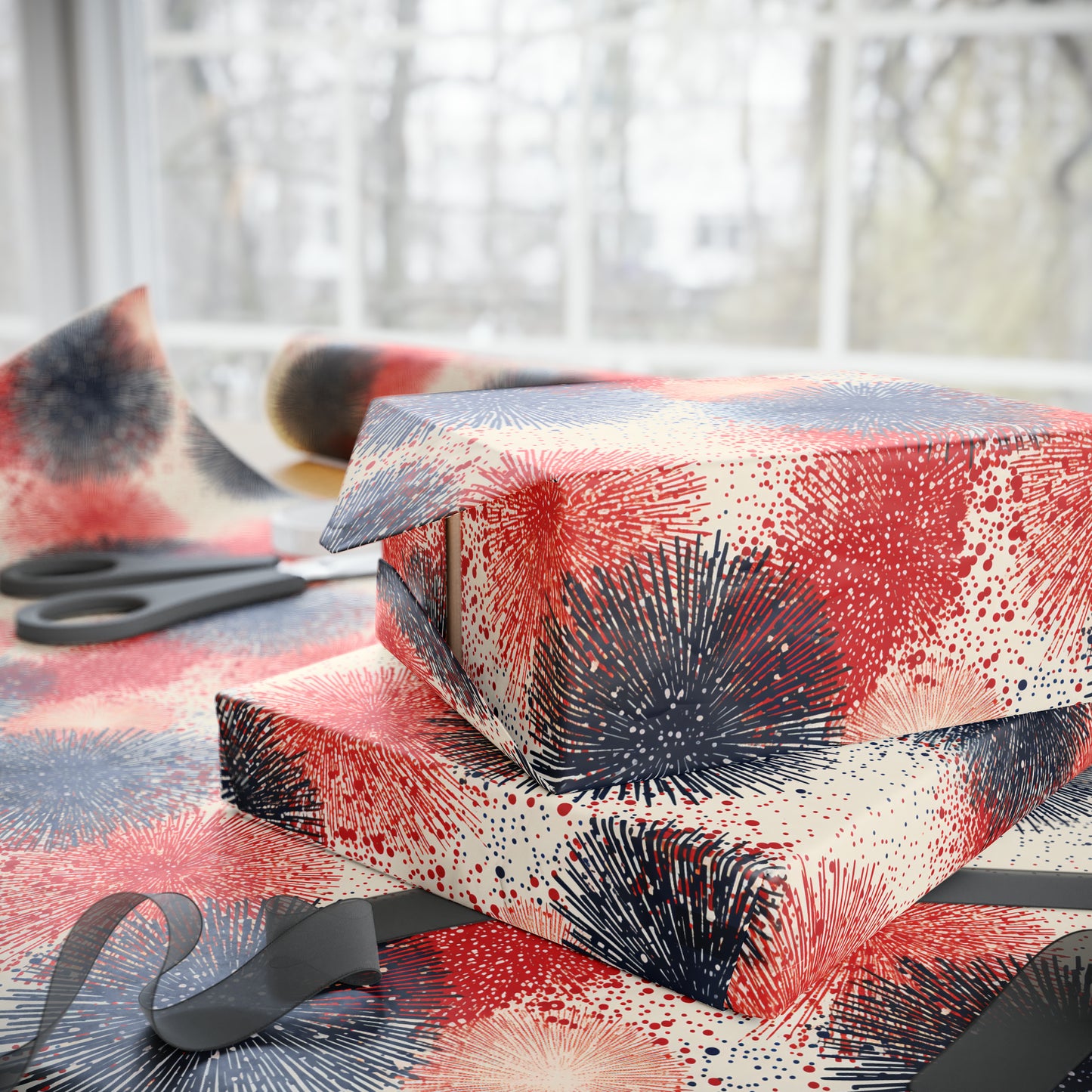 Fireworks Wrapping Papers
