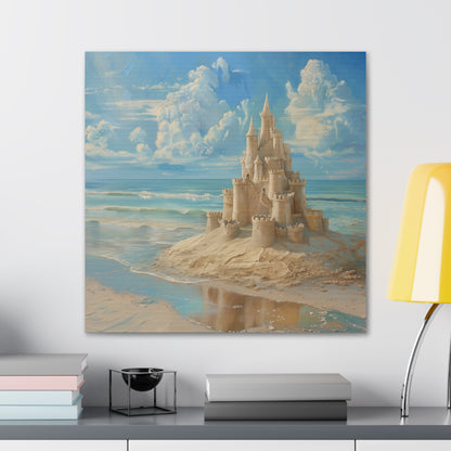 Sandcastle Canvas Gallery Wraps