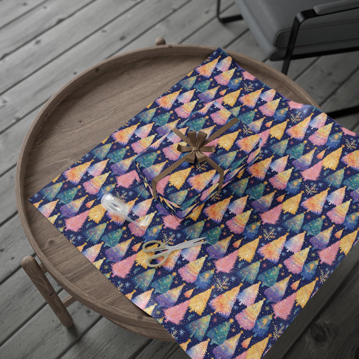Whimsical Trees Wrapping Papers