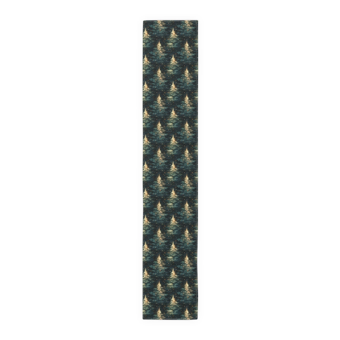 Twinkling Trees Table Runner (Cotton, Poly)