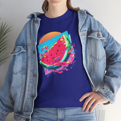 Summer Watermelon Unisex Heavy Cotton Tee