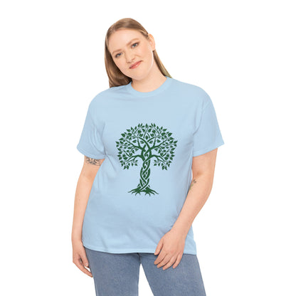 Celtic Tree Unisex Heavy Cotton Tee