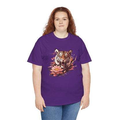 Lotus Tiger Unisex Heavy Cotton Tee