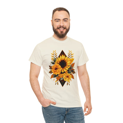 Sunflowers Unisex Heavy Cotton Tee