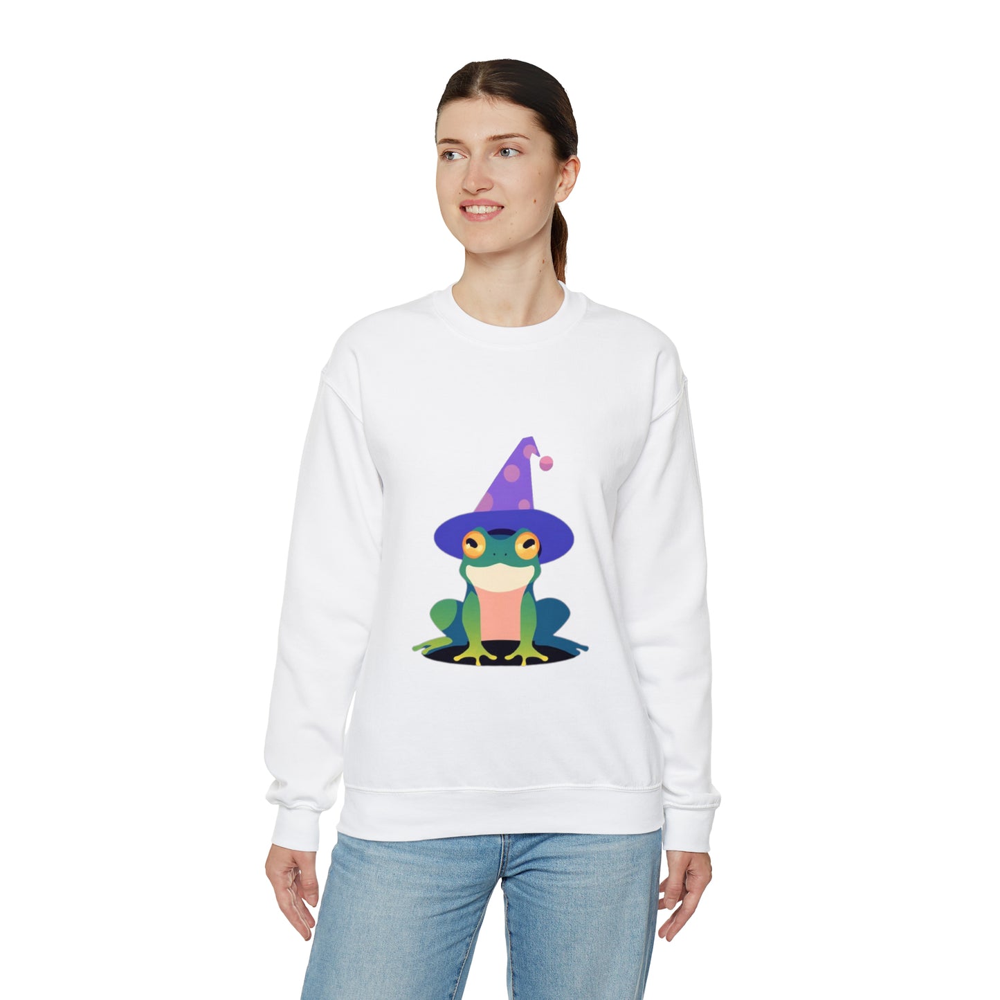 Wizard Frog Unisex Heavy Blend™ Crewneck Sweatshirt