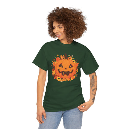 Jack-O-Lantern Unisex Heavy Cotton Tee