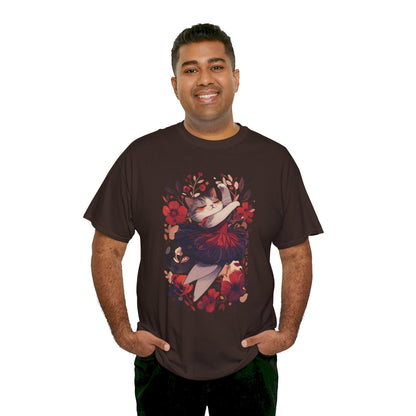Ballet Cat Unisex Heavy Cotton Tee