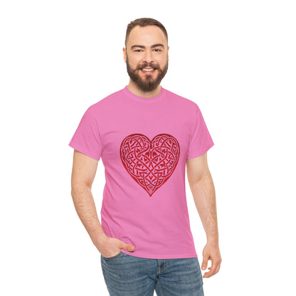 Celtic Heart Unisex Heavy Cotton Tee