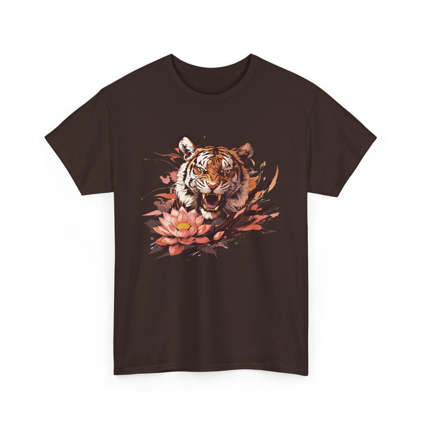Lotus Tiger Unisex Heavy Cotton Tee