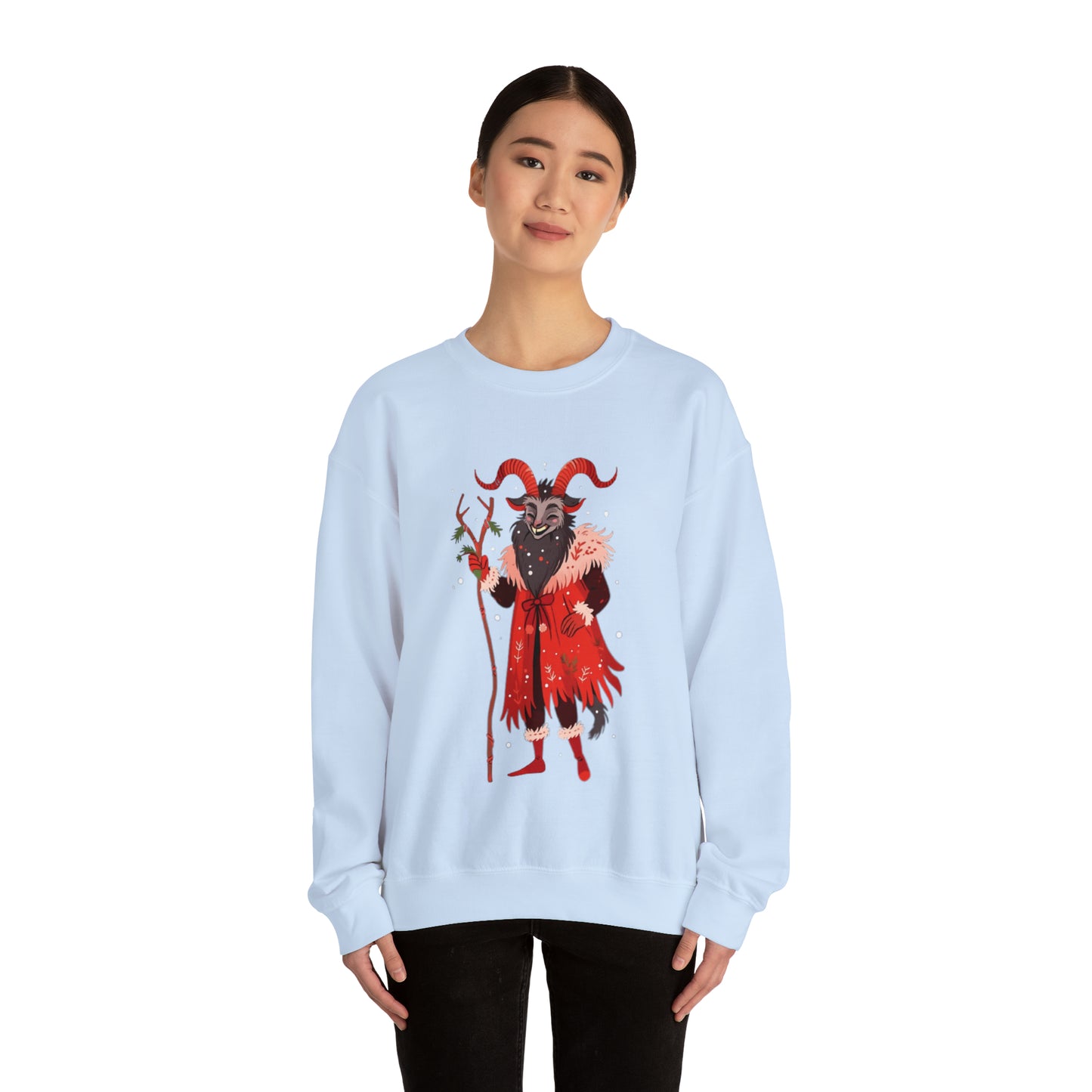Merry Krampus Unisex Heavy Blend™ Crewneck Sweatshirt