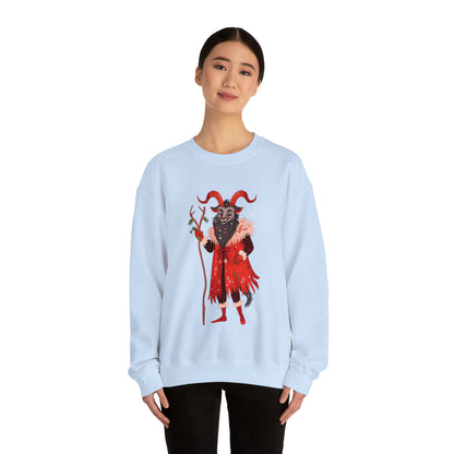 Merry Krampus Unisex Heavy Blend™ Crewneck Sweatshirt