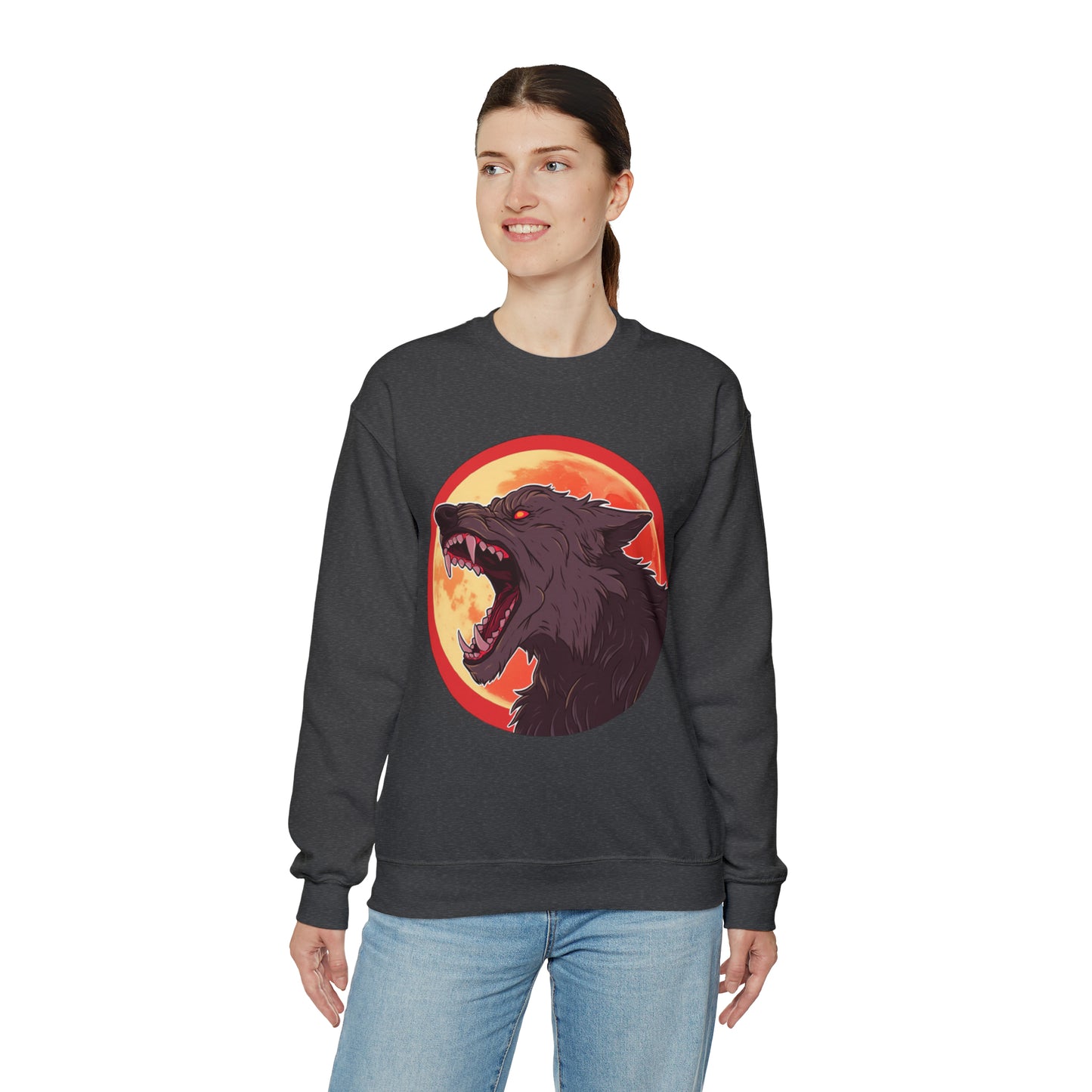 Werewolf Unisex Heavy Blend™ Crewneck Sweatshirt