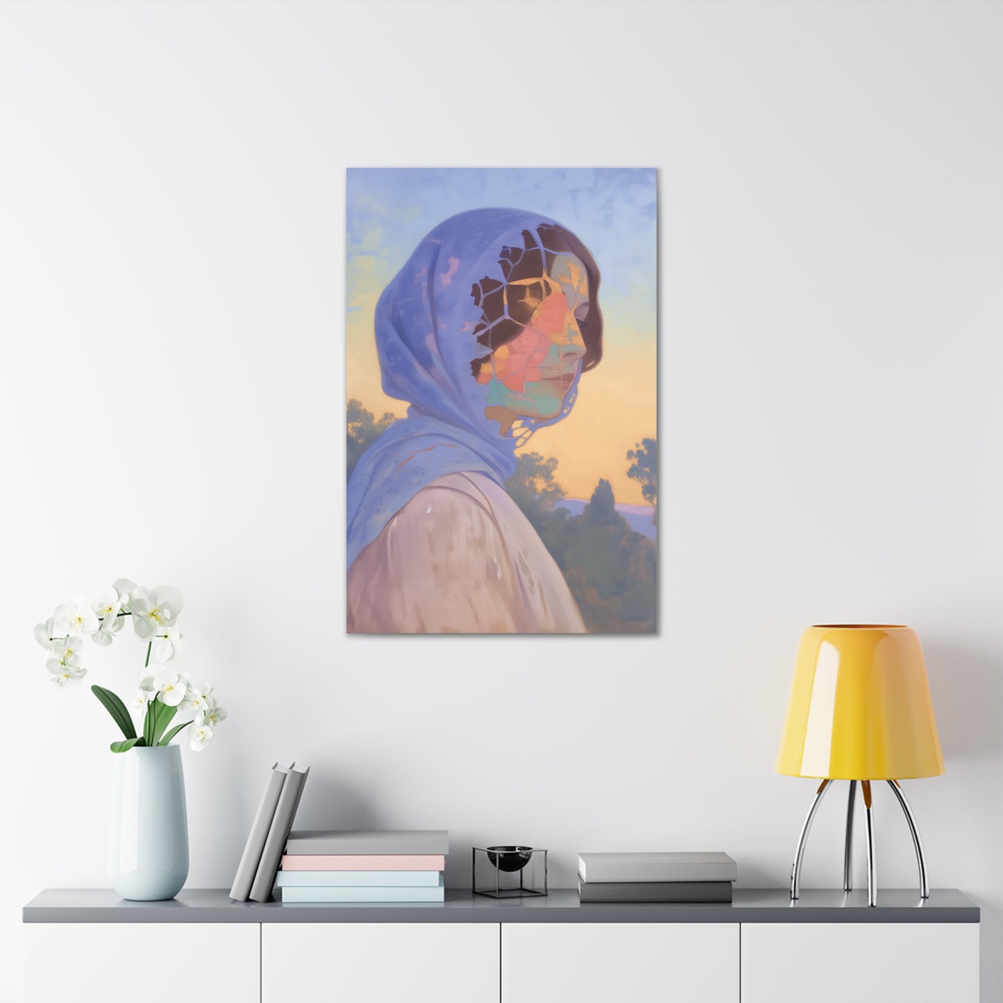 Enigmatic Waif Canvas Gallery Wraps