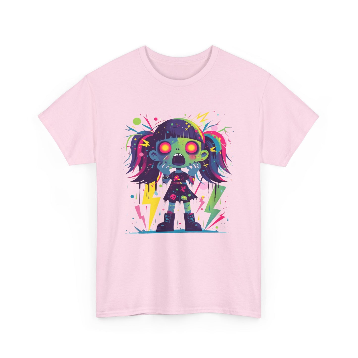Electrified Zombie Unisex Heavy Cotton Tee