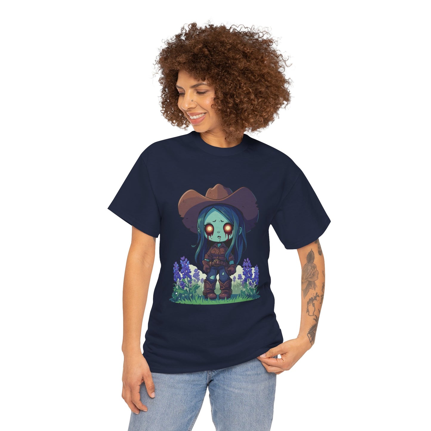 Texas Zombie Unisex Heavy Cotton Tee