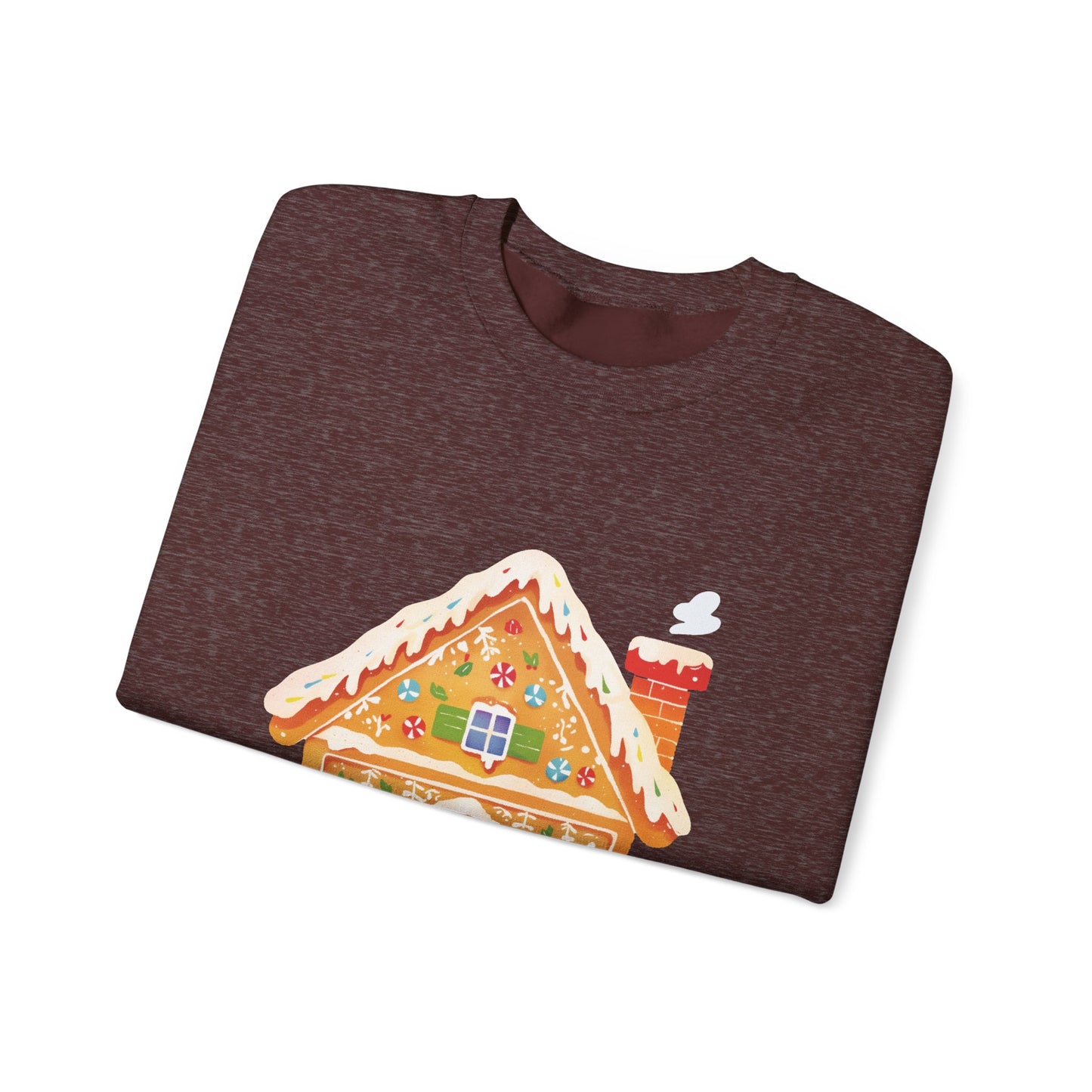 Gingerbread House Unisex Heavy Blend™ Crewneck Sweatshirt