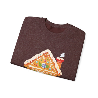 Gingerbread House Unisex Heavy Blend™ Crewneck Sweatshirt