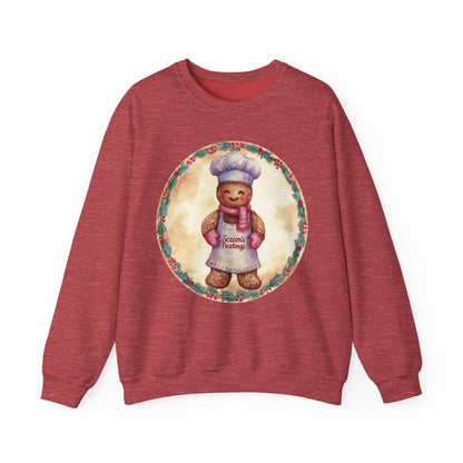 Gingerbread Baker Unisex Heavy Blend™ Crewneck Sweatshirt