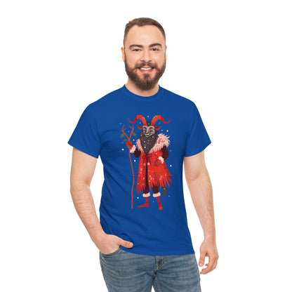 Merry Krampus Unisex Heavy Cotton Tee