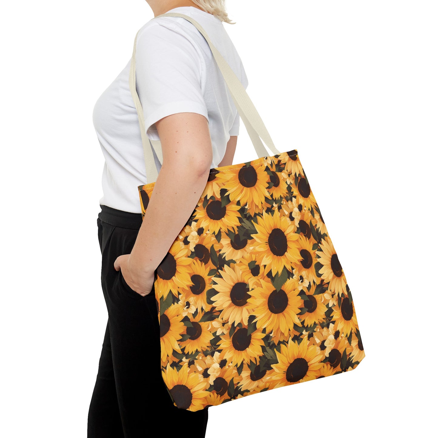 Sunflower Field Tote Bag (AOP)