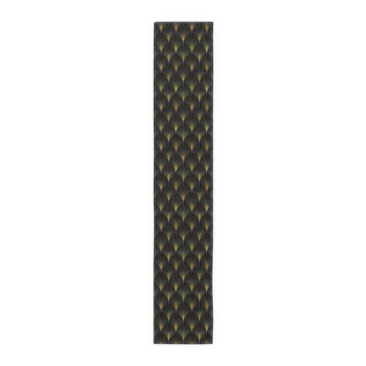 Art Deco Fans Table Runner (Cotton, Poly)