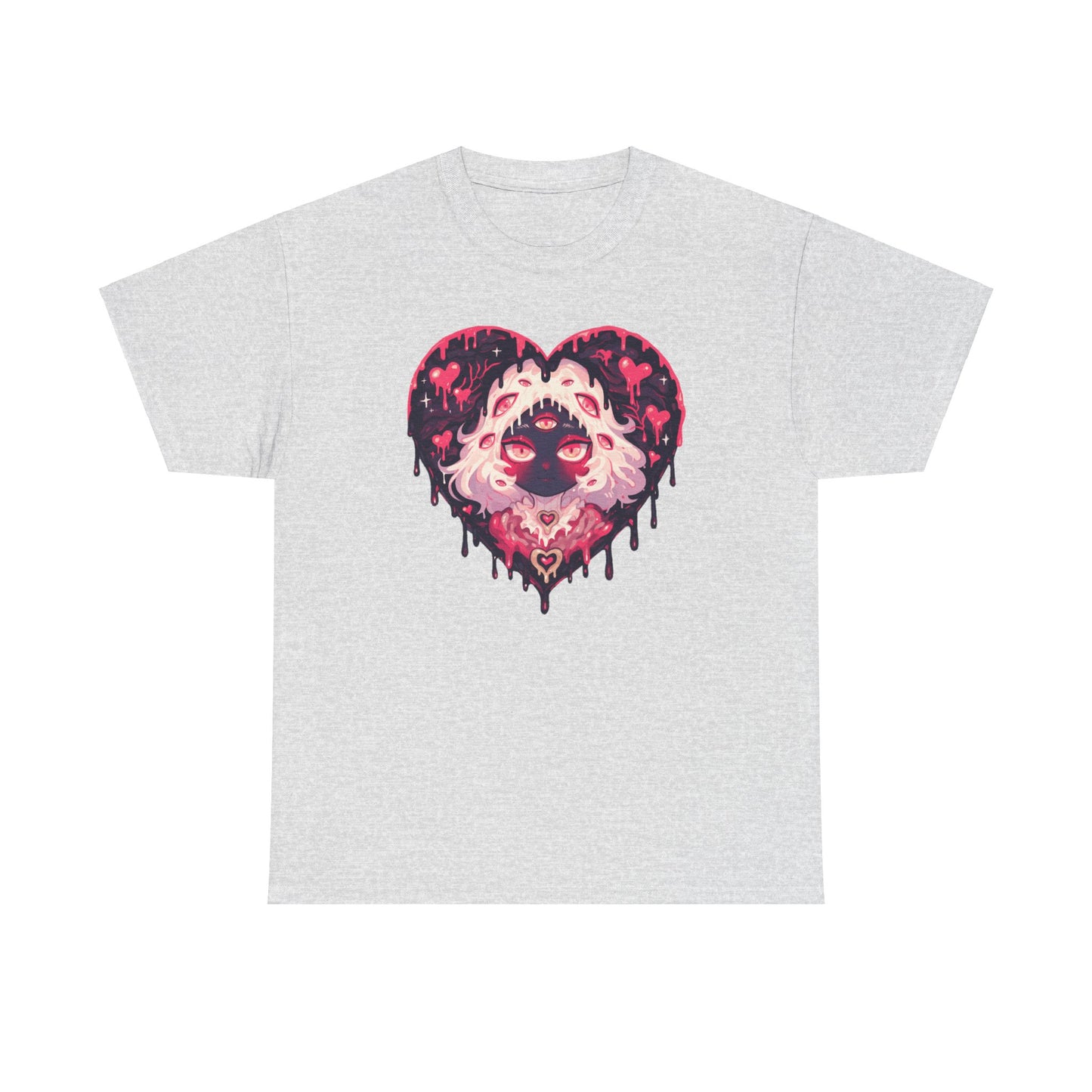 Melty Heart Unisex Heavy Cotton Tee