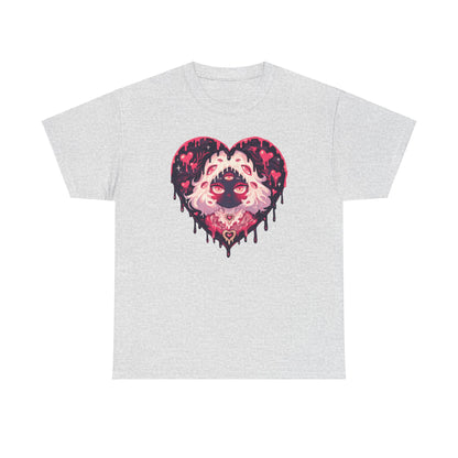 Melty Heart Unisex Heavy Cotton Tee