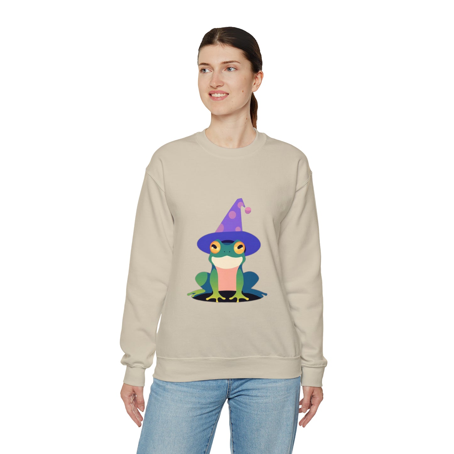 Wizard Frog Unisex Heavy Blend™ Crewneck Sweatshirt