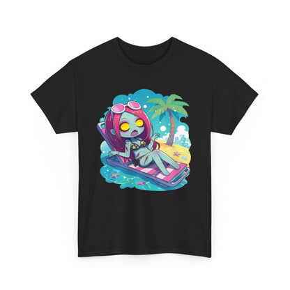 Beach Babe Zombie Unisex Heavy Cotton Tee
