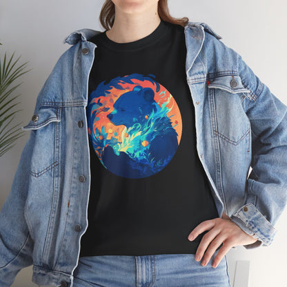 Elemental Bear Unisex Heavy Cotton Tee