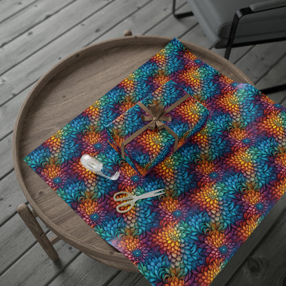Rainbow Whirls Wrapping Papers