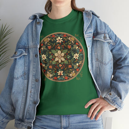 Druidic Mandala Unisex Heavy Cotton Tee