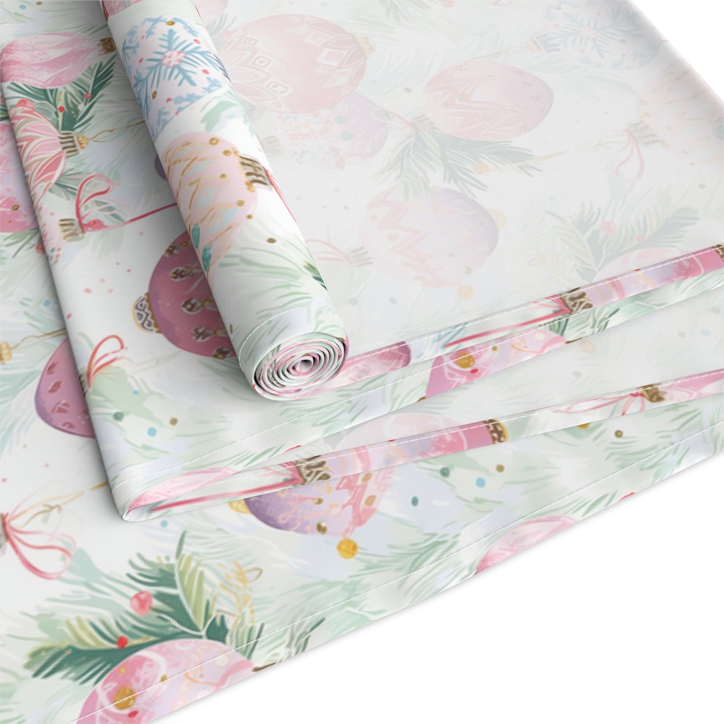 Pastel Ornaments Table Runner (Cotton, Poly)
