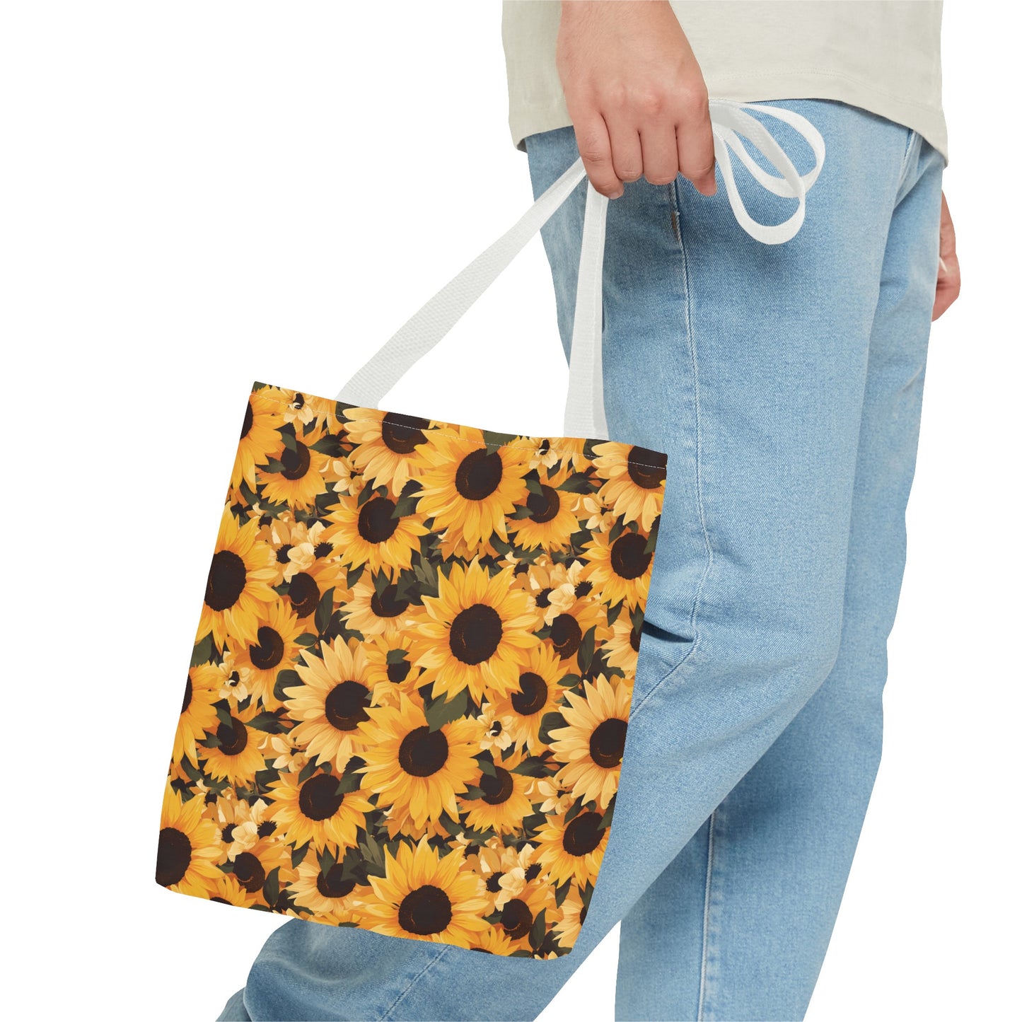 Sunflower Field Tote Bag (AOP)