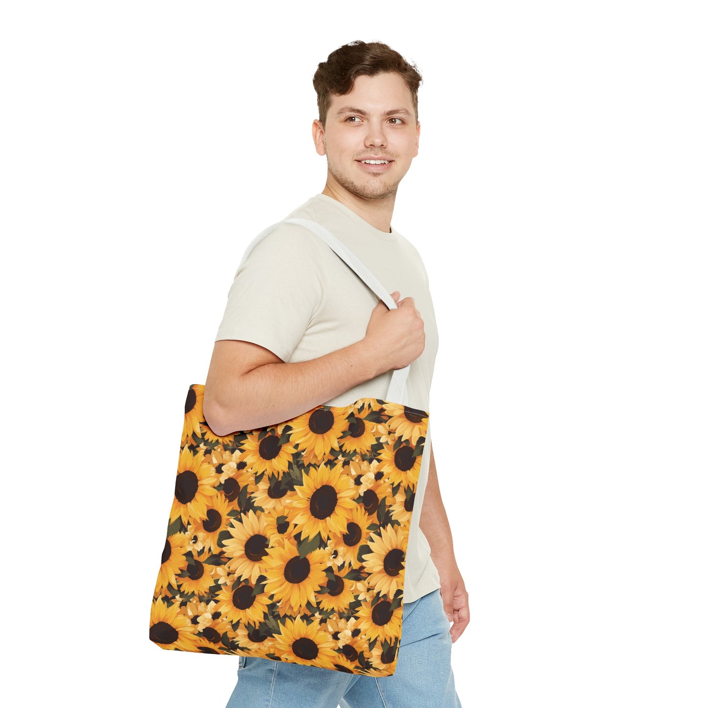 Sunflower Field Tote Bag (AOP)