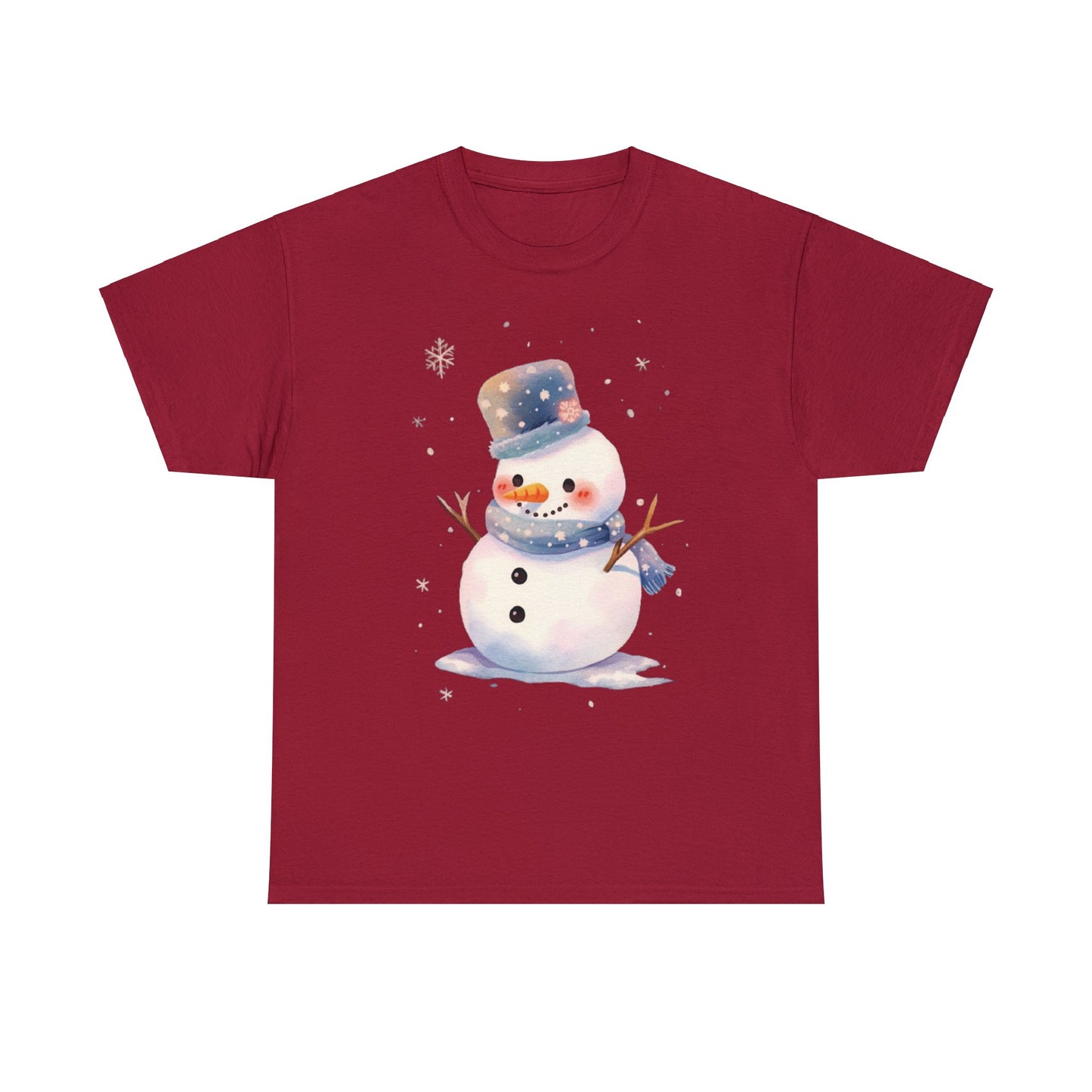 Snowman Unisex Heavy Cotton Tee