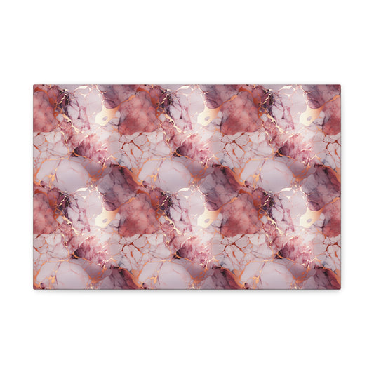 Rose Gold Marble Canvas Gallery Wrap