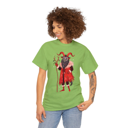 Merry Krampus Unisex Heavy Cotton Tee