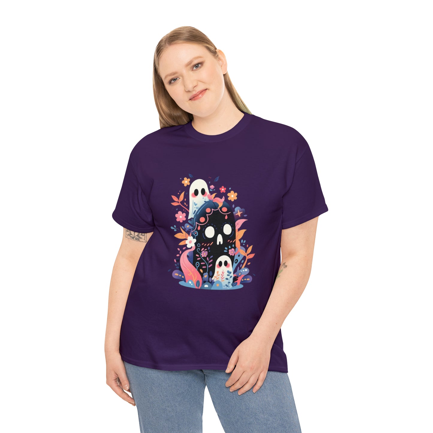 Ghosties Unisex Heavy Cotton Tee