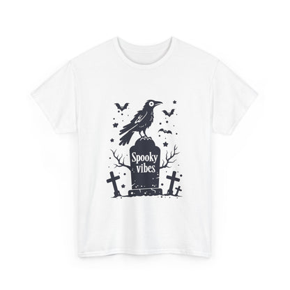 Spooky Vibes Unisex Heavy Cotton Tee
