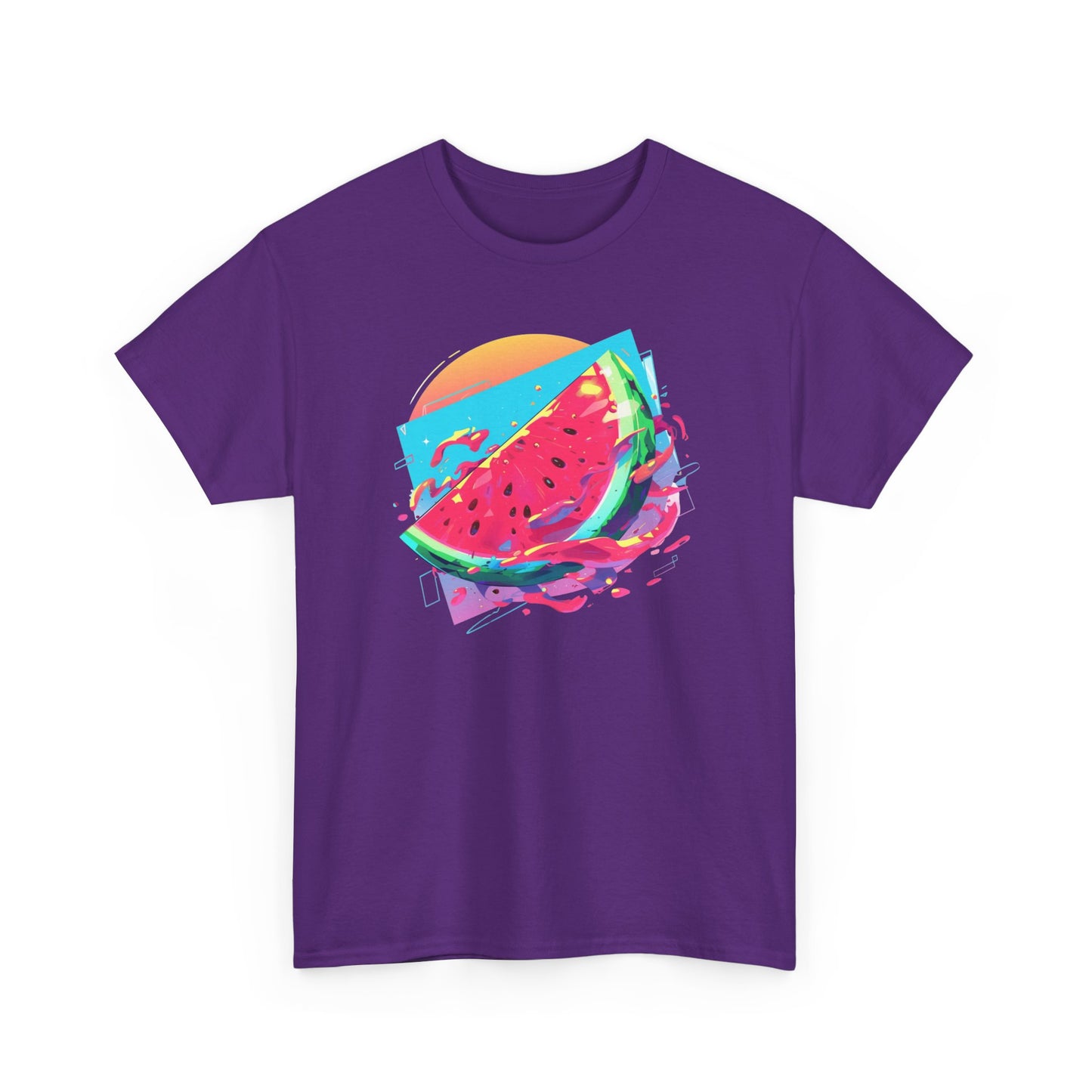 Summer Watermelon Unisex Heavy Cotton Tee