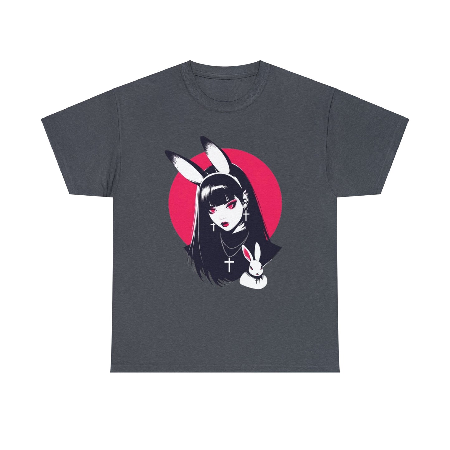 Vampire Bunny Unisex Heavy Cotton Tee