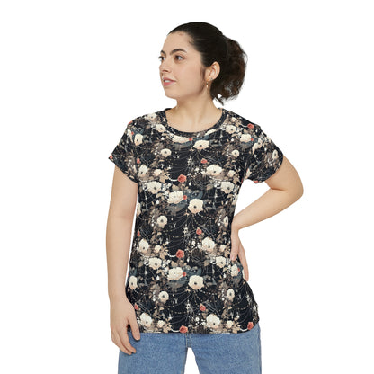 Shimmerweb Women's Short Sleeve Shirt (AOP)